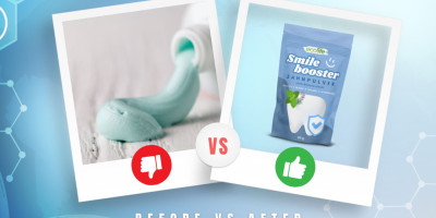 Zubní prášek SmileBOOSTER: 100% přírodní čištění zubů Zubní prášek SmileBOOSTER: 100% přírodní čištění zubů