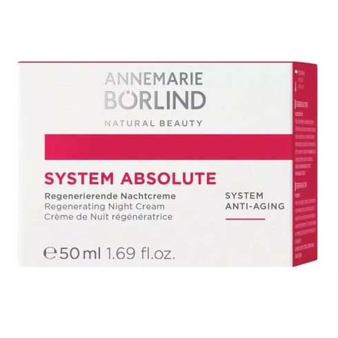 Regenerační noční krém anti-aging - System Absolute 50ml, pro zralou pleť Regenerační noční krém anti-aging - System Absolute 50ml, pro zralou pleť
