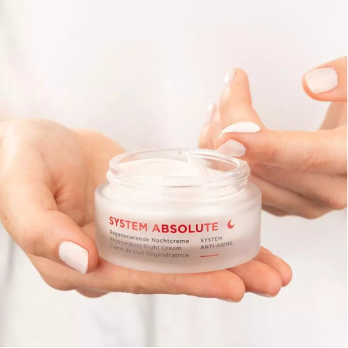Regenerační noční krém anti-aging - System Absolute 50ml, pro zralou pleť Regenerační noční krém anti-aging - System Absolute 50ml, pro zralou pleť