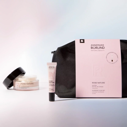 Vianočný Set Rose Nature Suprem Glow ľahký krém + Očný Mini Zadarmo Vianočný Set Rose Nature Suprem Glow ľahký krém + Očný Mini Zadarmo