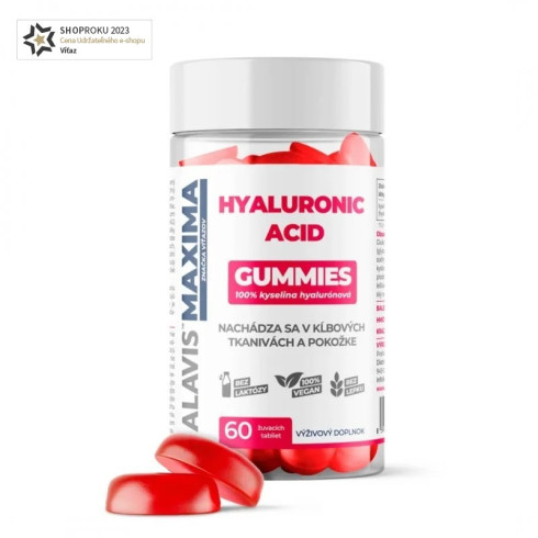 Alavis Maxima Hyaluronic acid gummies 60tbl