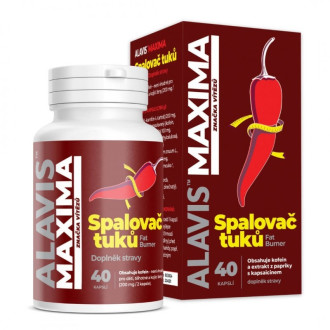 Alavis Maxima Spalovač tuků 40cps Alavis Maxima Spalovač tuků 40cps