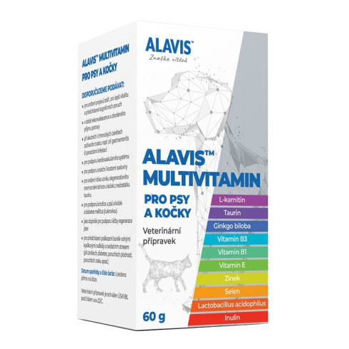 Alavis™ Multivitamin pro psy a kočky 60g