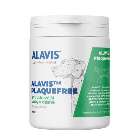 Alavis™ PlaqueFree prášek na zuby dásně 40g