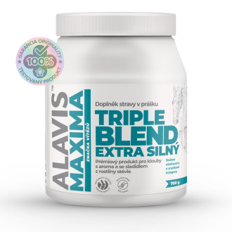 Alavis™ Maxima Triple blend Extra Silný s arómou a sladidlom 700g Alavis™ Maxima Triple blend Extra Silný s arómou a sladidlom 700g