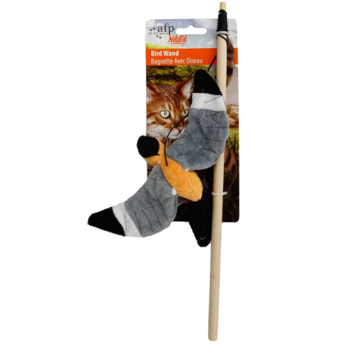 Dřevěná vábnička Natural Instincts - Ptáček se šantou