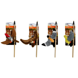 Drevená vábnička Natural Instincts - Vtáčik so šantou