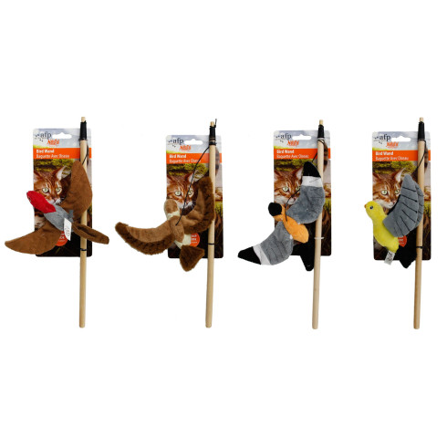 Drevená vábnička Natural Instincts - Vtáčik so šantou