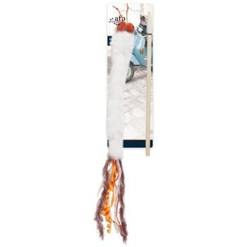 Dřevěná vábnička Real Vintage - Králičí ocásek, se šantou