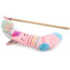 Dřevěná vábnička Sock Cuddler - Ponožka jednorožec, se šantou