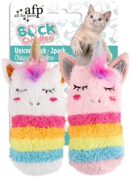 Sock Cuddler - Ponožky s jednorožci, se šantou 2ks