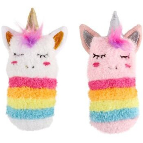 Sock Cuddler - Ponožky s jednorožcami, so šantou 2ks