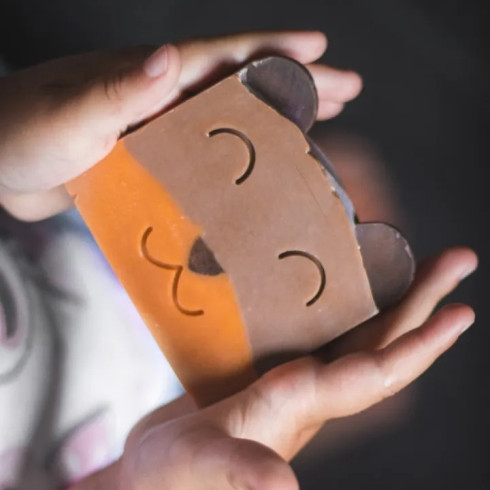 Detské mydlo - My Happy Bear 100g, Ručná výroba, v krabičke