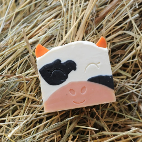 Dětské mýdlo - My Happy Cow 100g, Ruční výroba, bez obalu