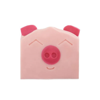 Dětské mýdlo - My Happy Pig 100g, Ruční výroba, bez obalu Dětské mýdlo - My Happy Pig 100g, Ruční výroba, bez obalu