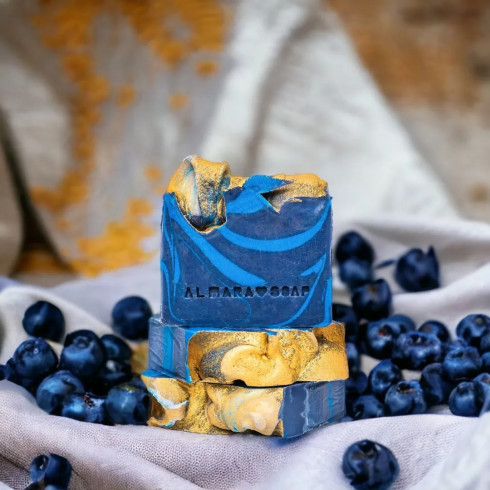 Přírodní mýdlo - Blueberry Jam 100g Přírodní mýdlo - Blueberry Jam 100g