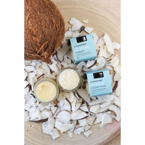 Prírodný balzam na pery - Lip Balm Coconut Pearl, 25ml