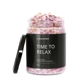 Soľ do kúpeľa - Time To Relax, 450g