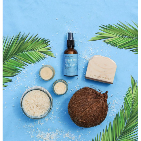 Tělový peeling - Coconut Pearl, 180g