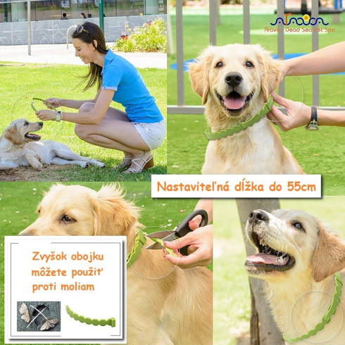 Antiparazitný bylinný obojok 1ks, pre psíkov a šteniatka