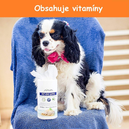 Bylinné utierky na oči pre zvieratká 100ks