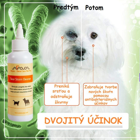 Odstraňovač škvŕn po slzách a slinách 120ml