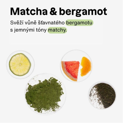 Pánský deodorant ATTITUDE Super leaves - Matcha a bergamot 75 g