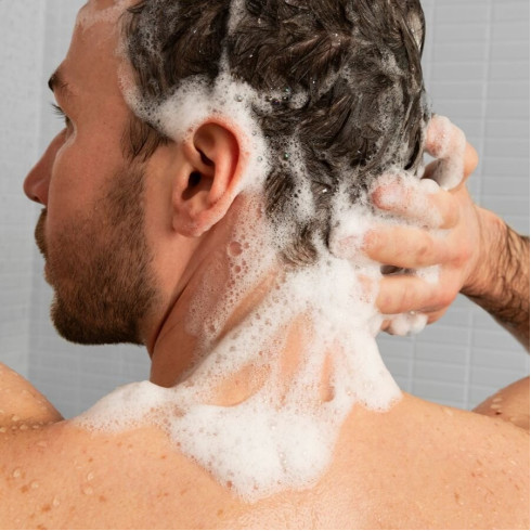 Pánský šampon a kondicionér pro objem 2v1 ATTITUDE Super leaves - Amber a Citrus 415ml