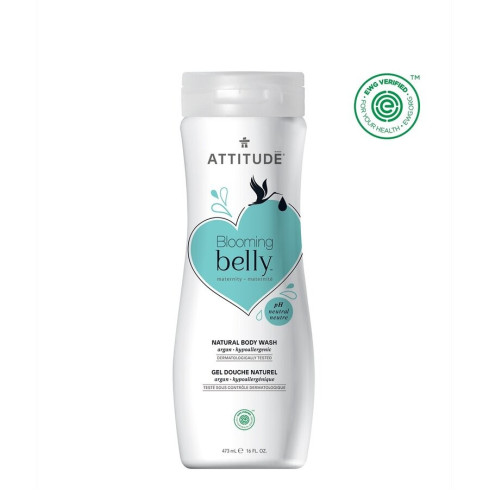 Přírodní tělové mýdlo - Blooming Belly argan 473ml, nejen pro těhotné