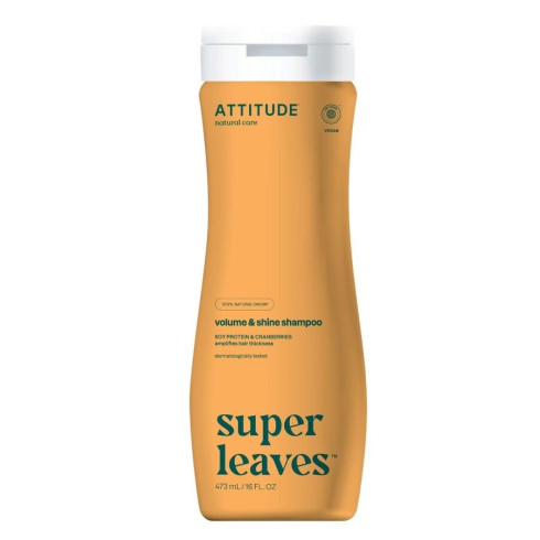 Přírodní šampón - Super leaves 473ml, lesk a objem pro jemné vlasy