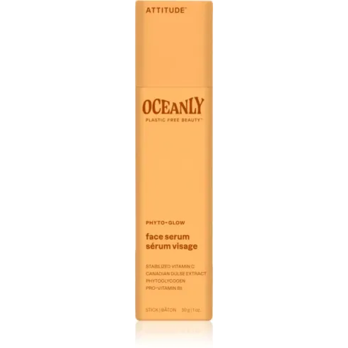 Rozjasňující tuhé sérum na obličej ATTITUDE Oceanly s vitamínem C, 30g