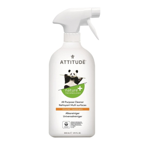 Univerzální čistící prostředek - Citrónová kůra 800ml, s rozprašovačem