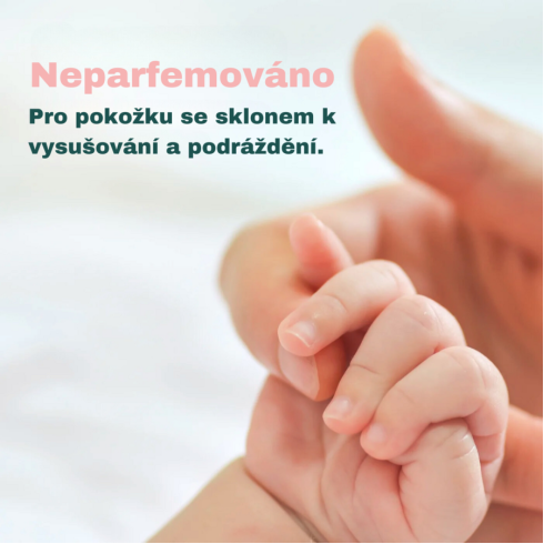 Vlhčené ubrousky s ovsem pro citlivou pokožku, 72 ks