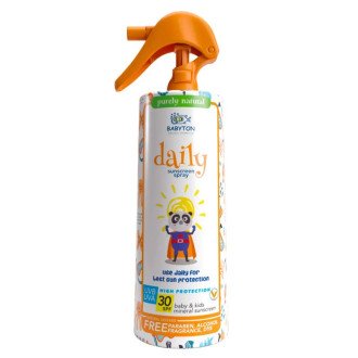 Prírodný opaľovací krém v spreji 200ml Prírodný opaľovací krém v spreji 200ml
