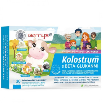 Barny’s® Kolostrum s Beta-Glukánmi forte 30cps
