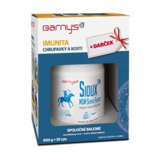 Barny’s® Sioux MSM Super Forte 600g + dárek Barny’s® Sioux MSM Super Forte 600g + dárek