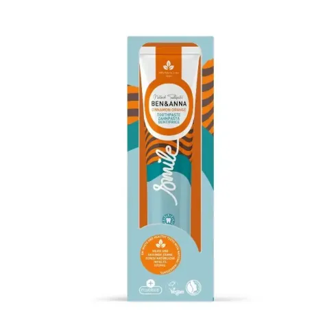 Přírodní Zubní pasta tuba - Cinnamon orange, 75ml