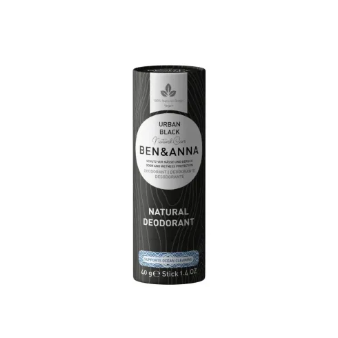 Prírodný deodorant - Urban black 40g