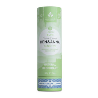 Přírodní deodorant Sensitive - Lemon&Lime, 60g Přírodní deodorant Sensitive - Lemon&Lime, 60g