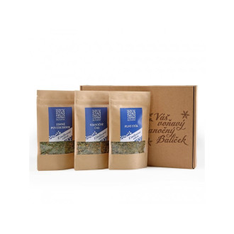 Bylinkový čaj - Vianočný balíček 90g, balíček sypaných čajov 3ks