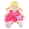 Látková bábika Butterfly - Ria (ružové šaty)