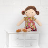 Látková bábika Chi Chi v darčekovej krabičke - Ivy (hnedé vlasy)