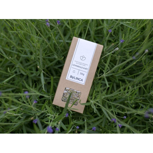Bylinkový čaj - Levanduľa kvet 50g, sypaný  Bylinkový čaj - Levanduľa kvet 50g, sypaný