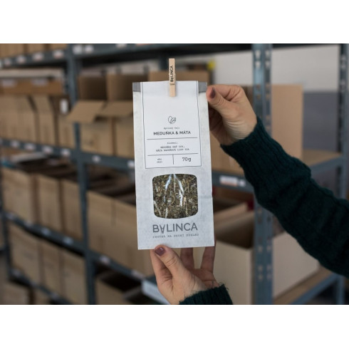 Bylinkový čaj - Medovka a mäta 70g, sypaný 