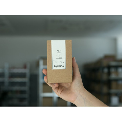 Bylinkový čaj - Rooibos organic tea 70g, sypaný čaj  Bylinkový čaj - Rooibos organic tea 70g, sypaný čaj