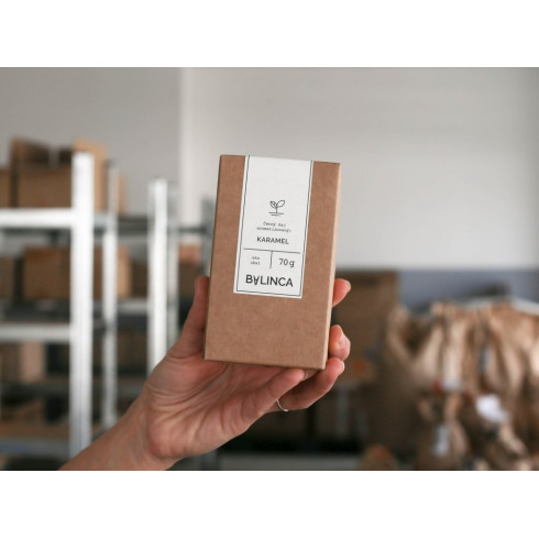 Čierny čaj - Karamel 70g, sypaný čaj  Čierny čaj - Karamel 70g, sypaný čaj