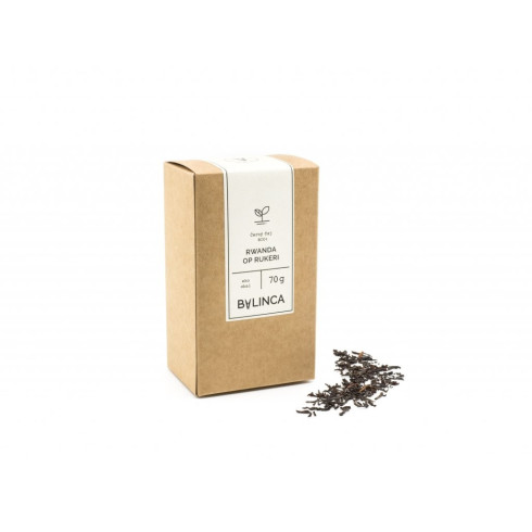Černý čaj - Rwanda op rukeři organic tea 70g