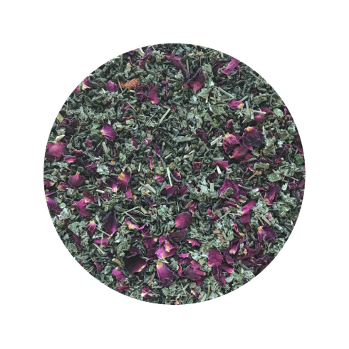 Ochutený čaj - Chun mee Bio s ružou 65g