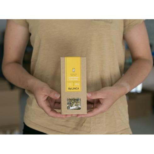 Ochutený čaj - Gunpowder Bio s malinou 65g