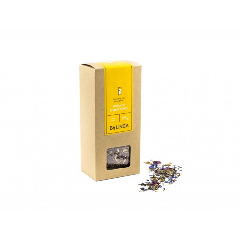 Ochutený čaj - Ruanda Bio s medovkou 65g
